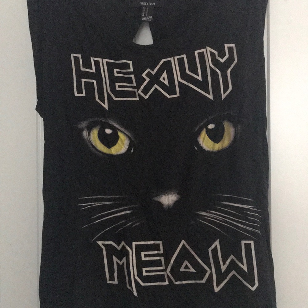 High-Low Cat Metal Tank